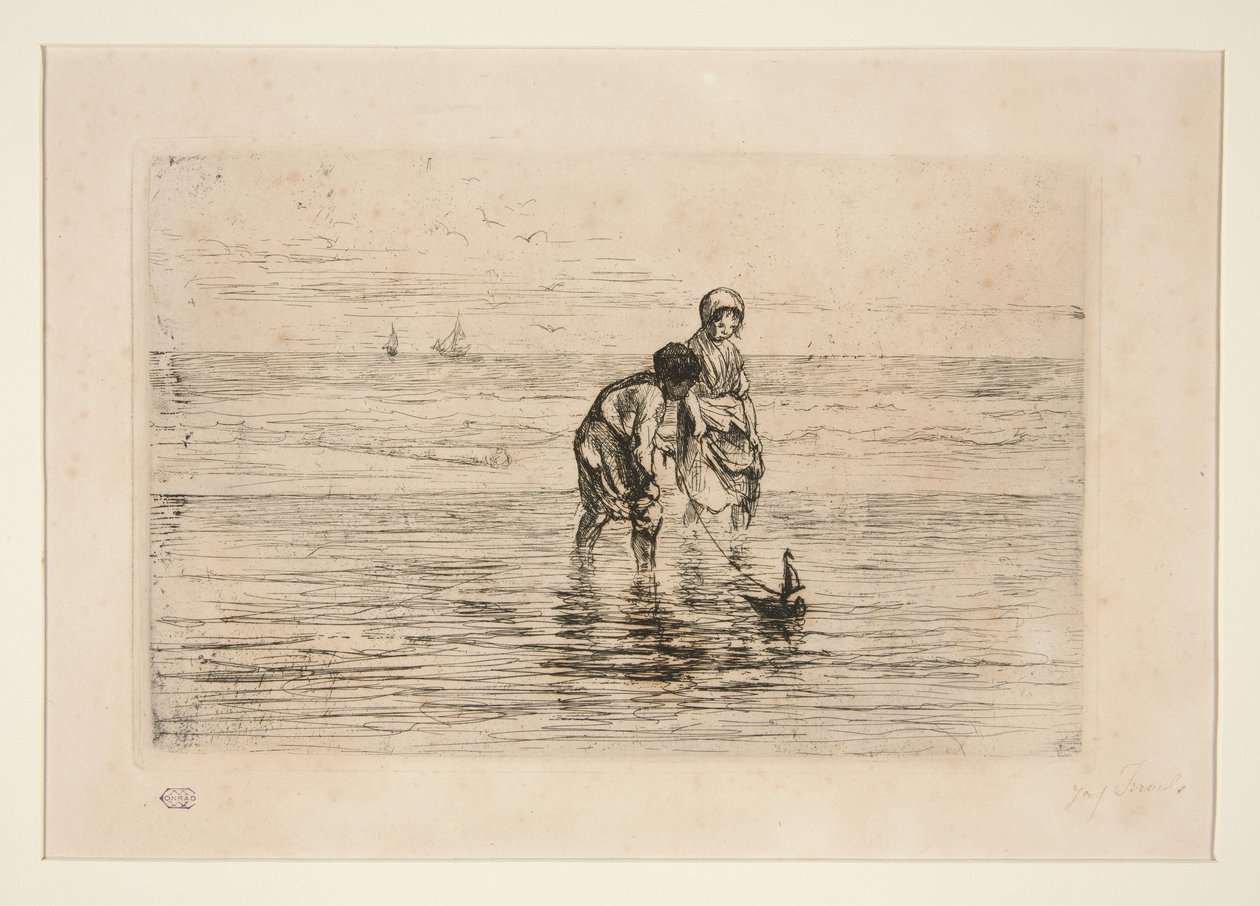 Kinder am Strand von Jozef Israëls