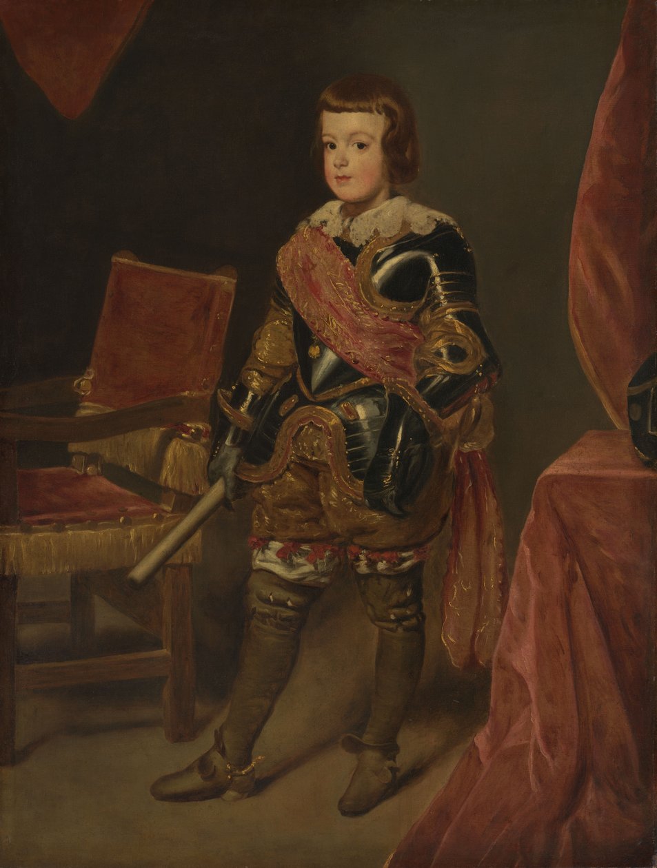 Porträt von Prinz Baltasar Carlos von Juan Bautista Martinez del Mazo