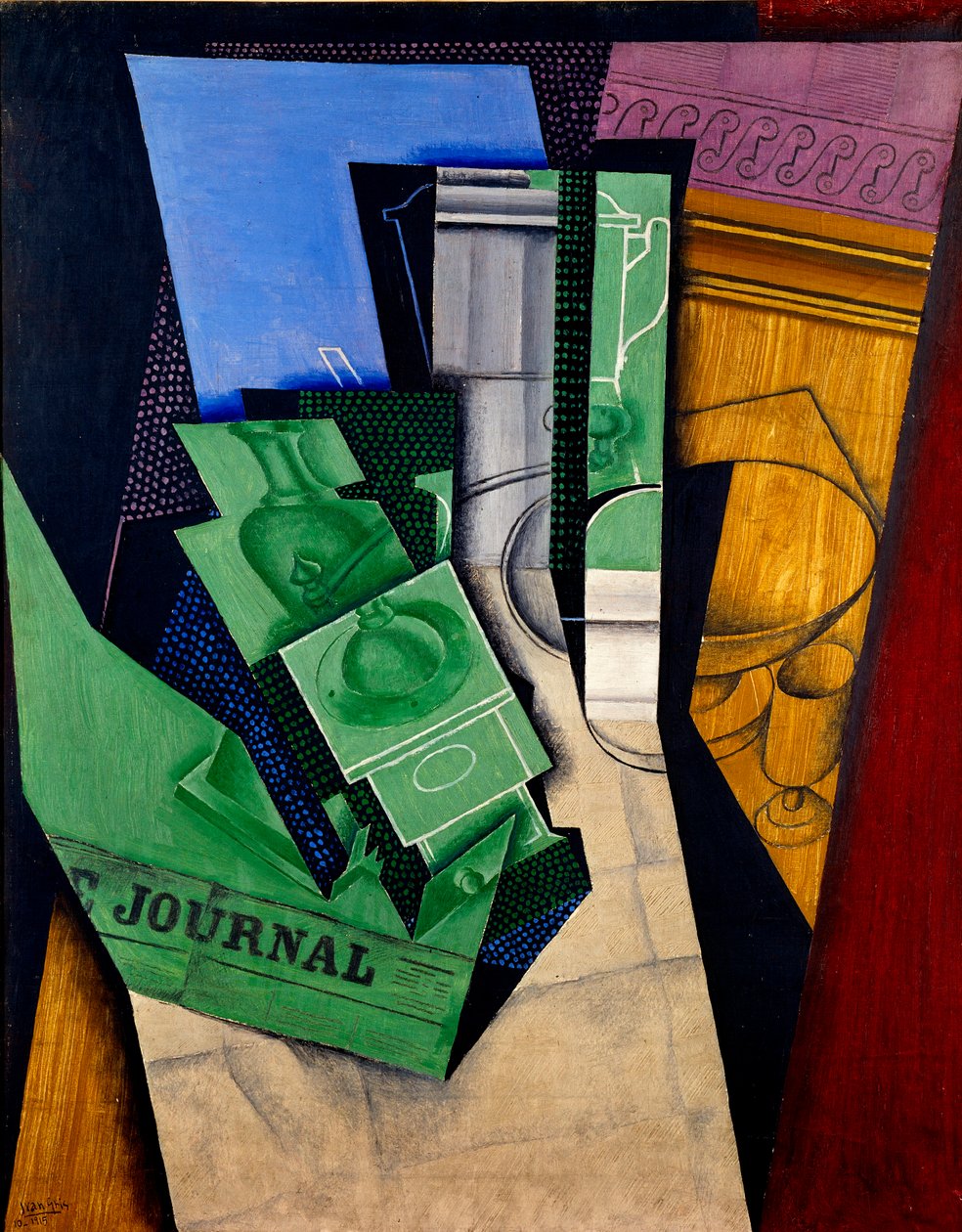 Le petit déjeuner von Juan Gris
