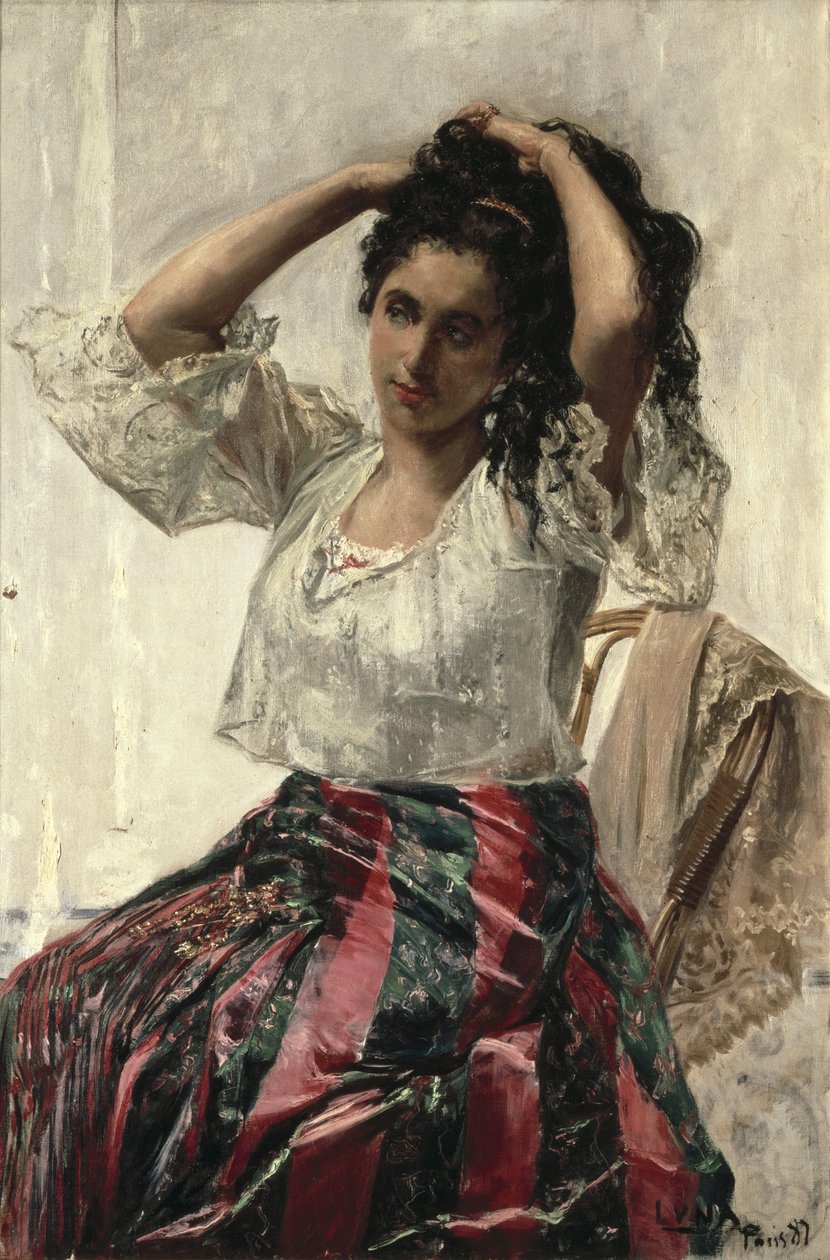 La Mestiza. 1887 von Juan Luna y Novicio