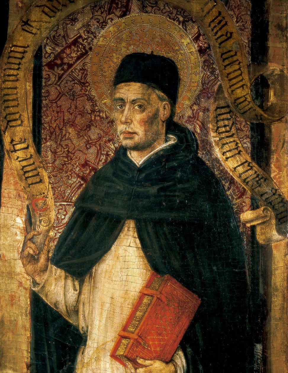 Darstellung von St. Vincent Ferrer (1350-1419), Dominikanerpriester von Juan Rexach or Reixach