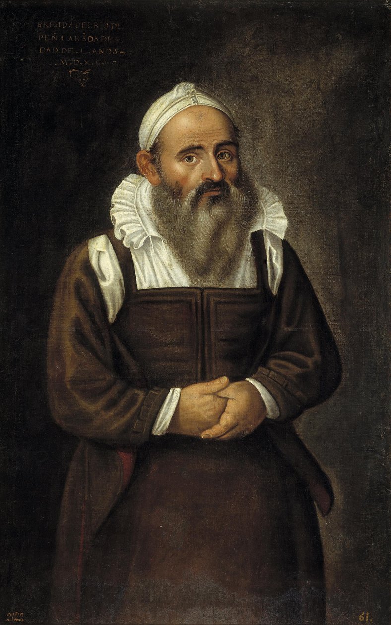 Brígida del Río, die bärtige Dame von Peñaranda von Juan Sanchez Cotan