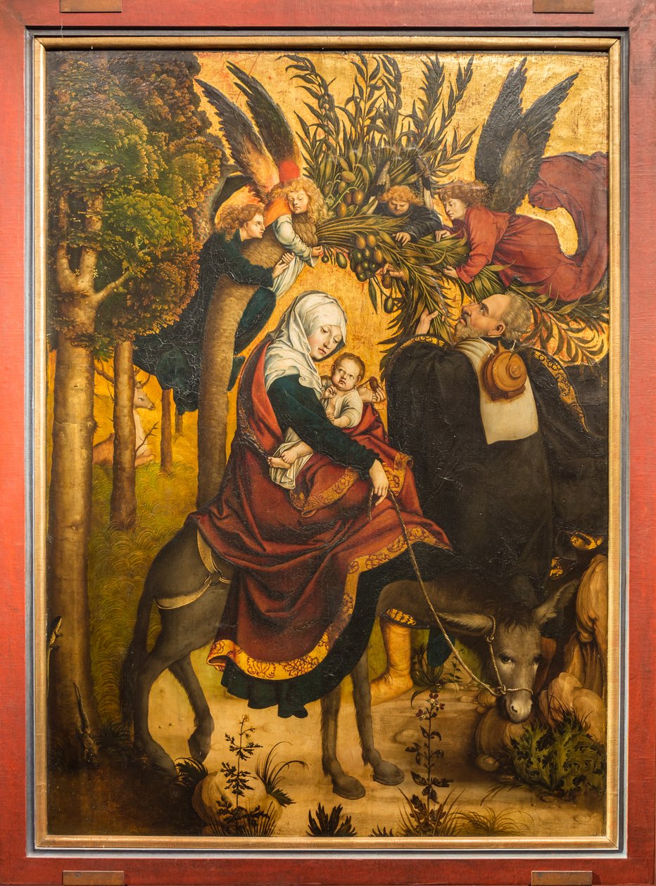Die Flucht nach Ägypten von Jörg Breu the Elder