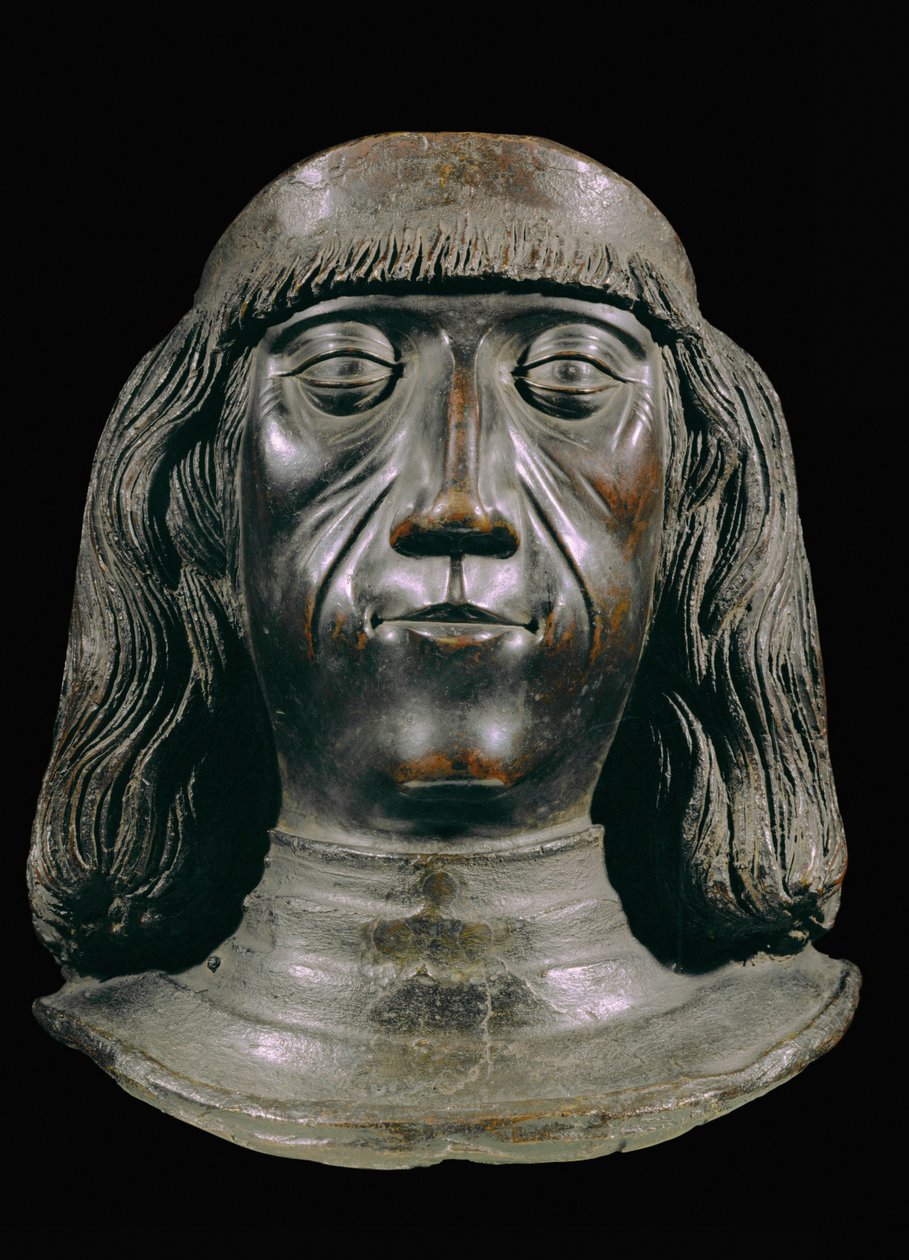 Bronzebüste von Kaiser Maximilian I von Jörg Muskat