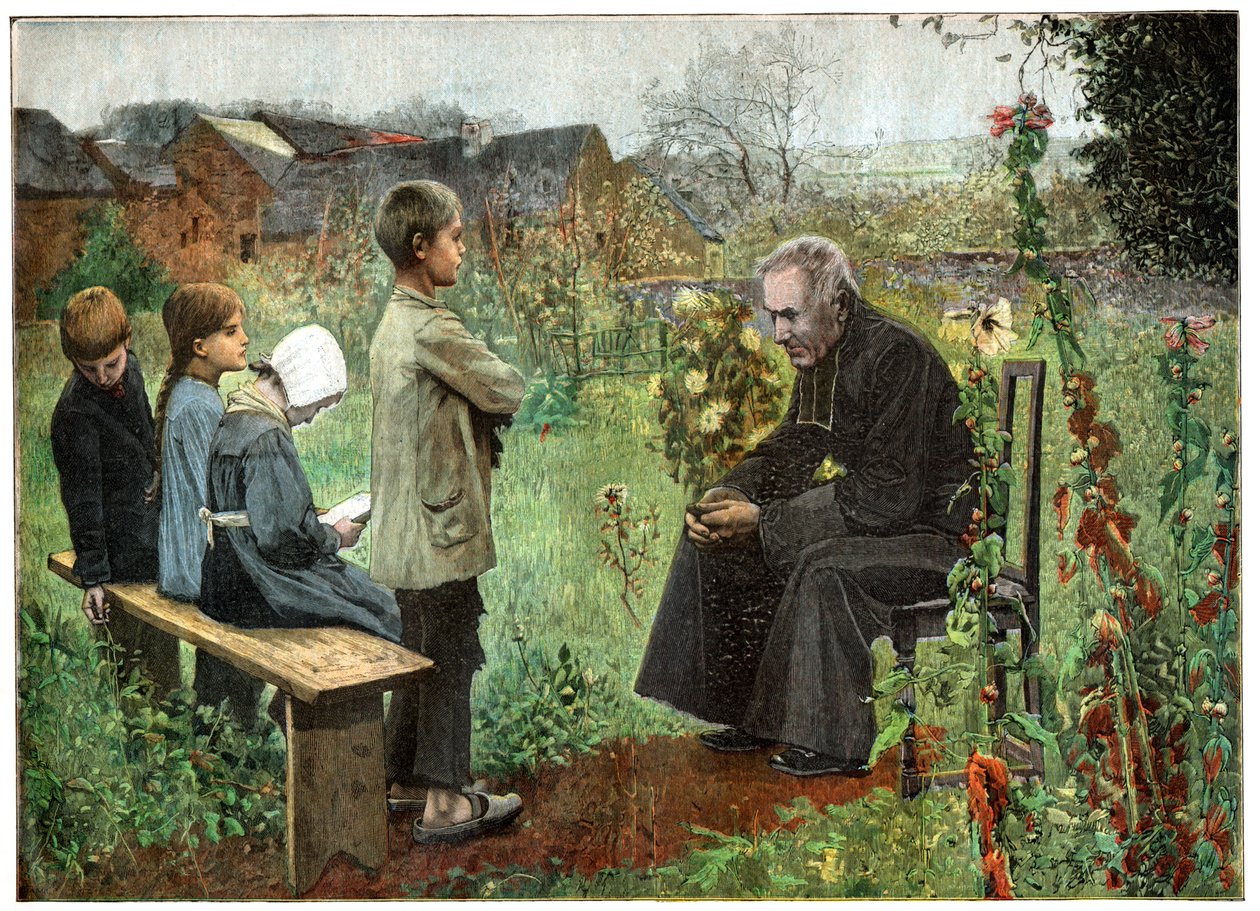 Katechismusunterricht von Jules-Alexis Meunier