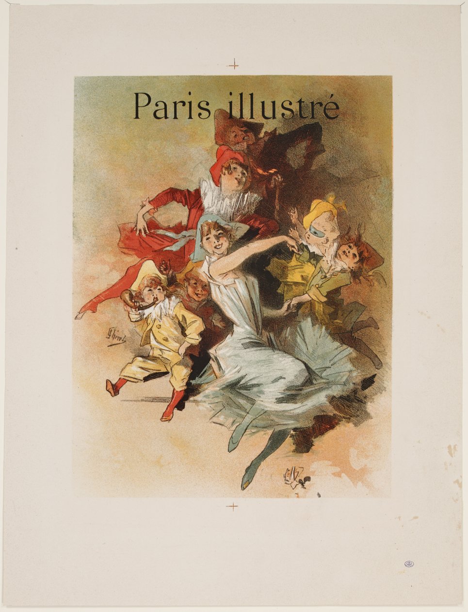 Paris Illustré von Jules Cheret
