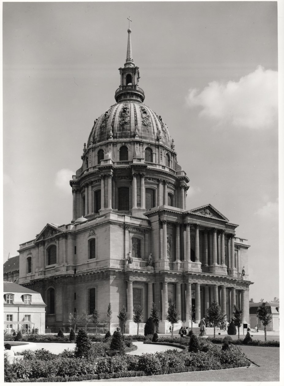Fassade der Kirche St. Louis, Dome des Invalides, 1679-1706 von Jules Hardouin Mansart