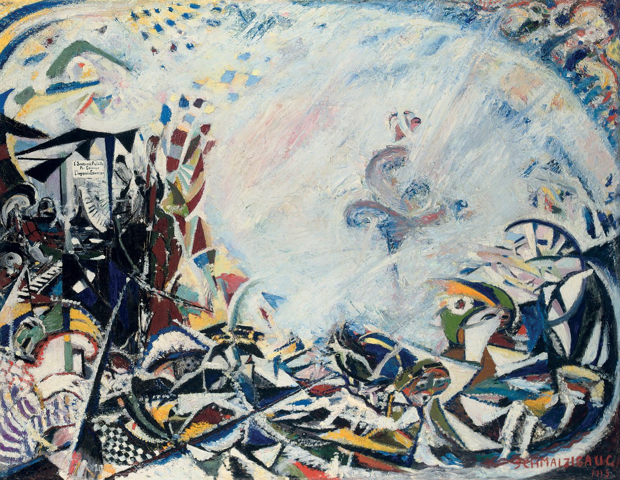 Die Dynamik des Tanzes, 1913 von Jules Schmalzigaug