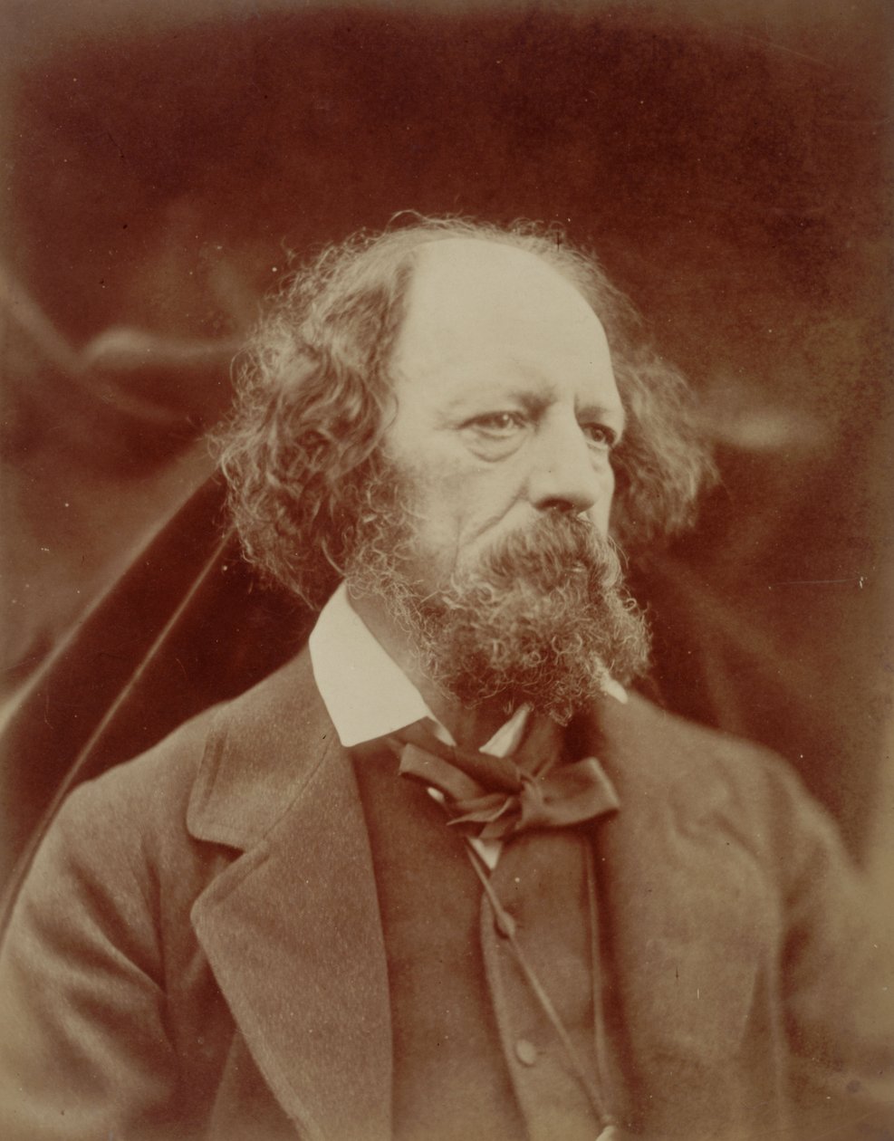 Alfred Tennyson von Julia Margaret Cameron