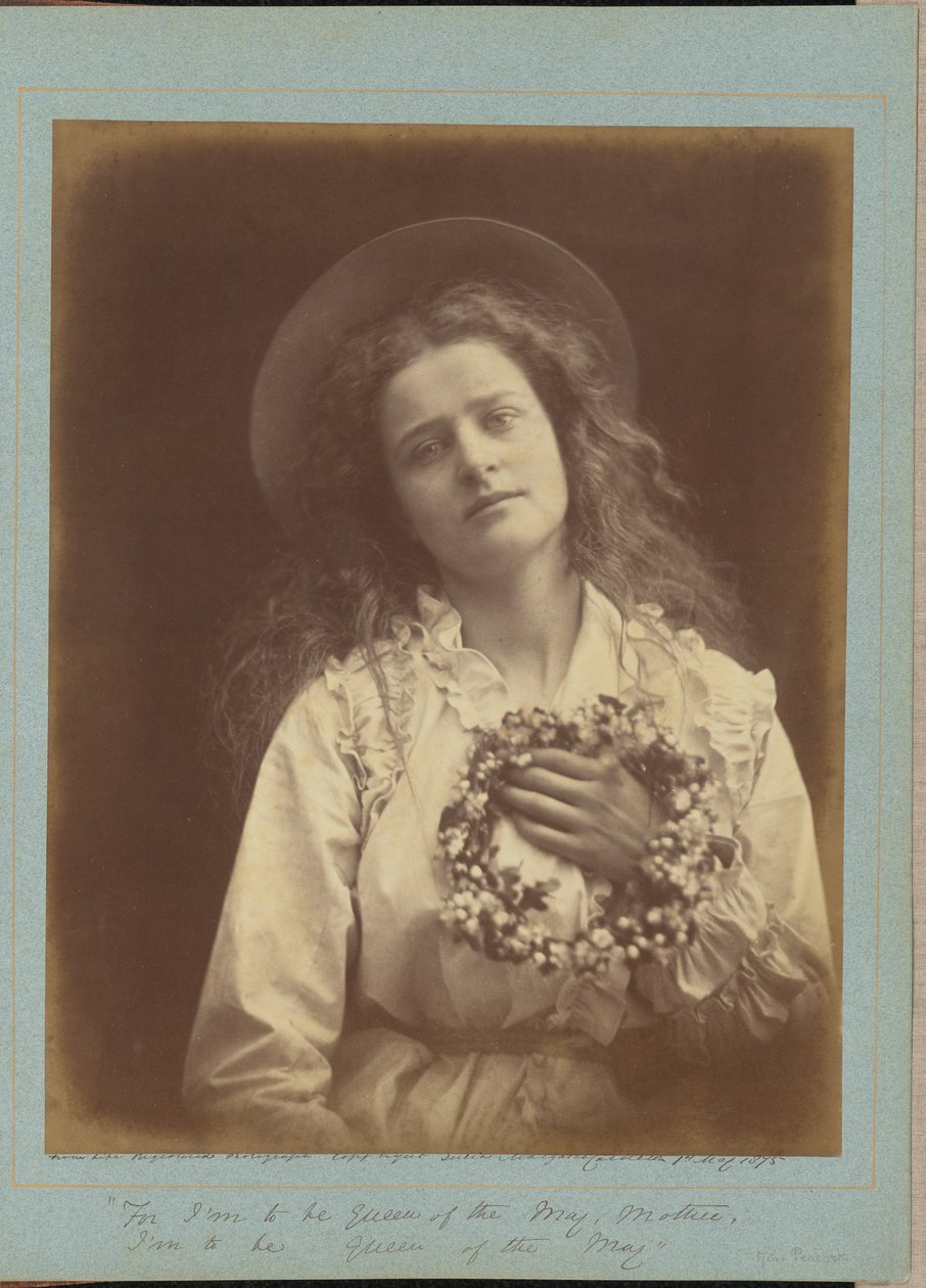 "Denn ich soll die Maikönigin sein, Mutter, ich soll die Maikönigin sein" von Julia Margaret Cameron