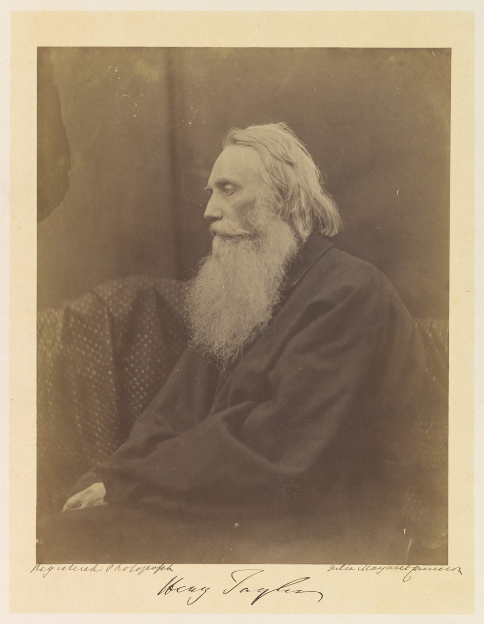 Henry Taylor von Julia Margaret Cameron