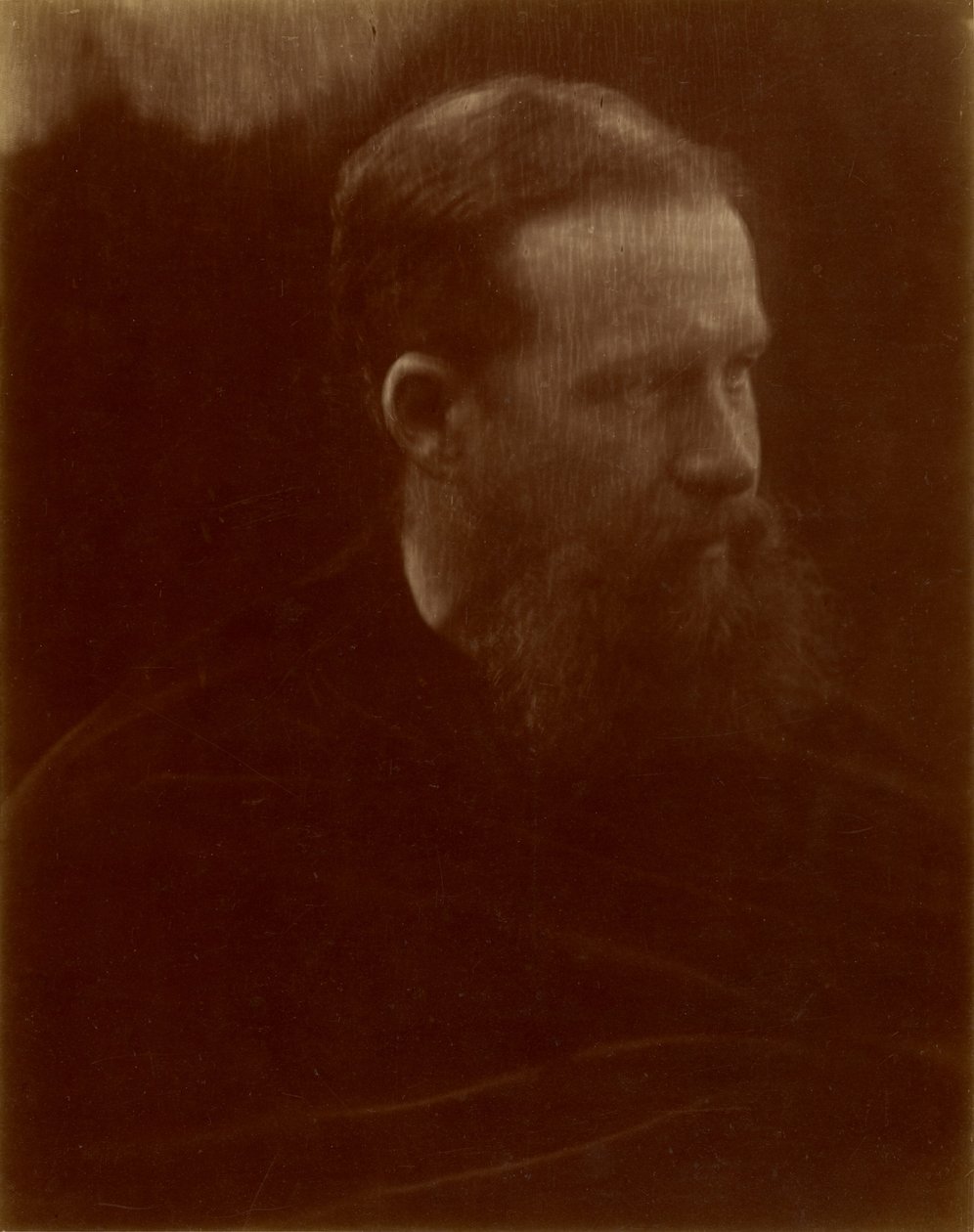 [Porträt eines Mannes mit Bart] von Julia Margaret Cameron