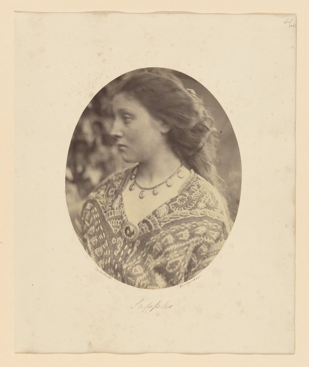 Sappho von Julia Margaret Cameron