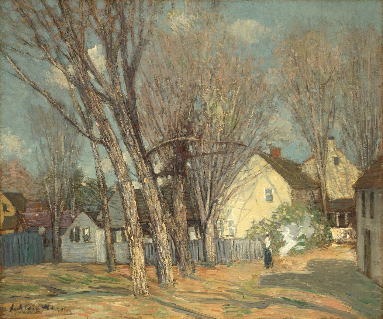 Windham Village von Julian Alden Weir