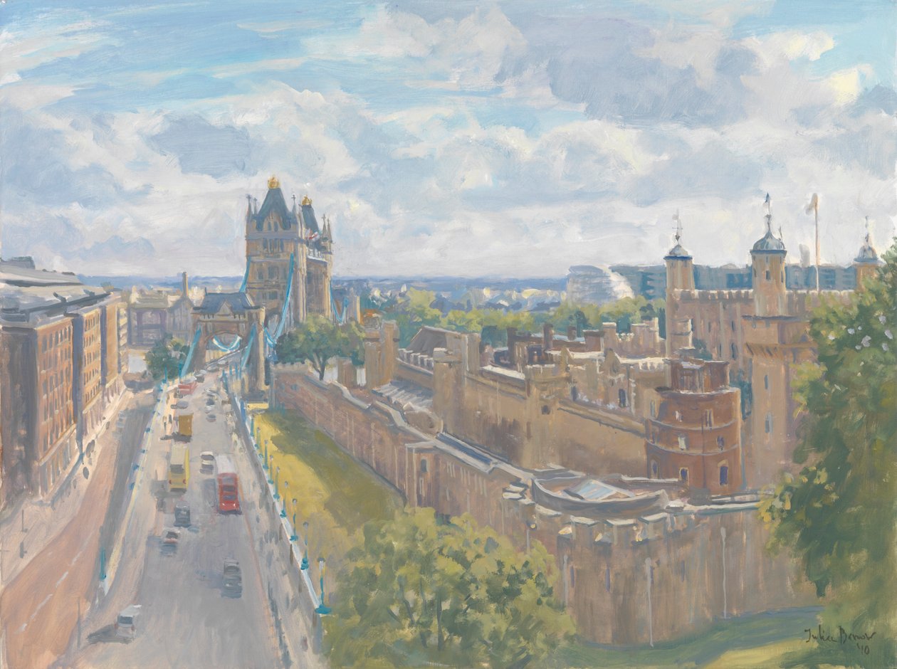 Tower Bridge und der Tower of London von Julian Barrow