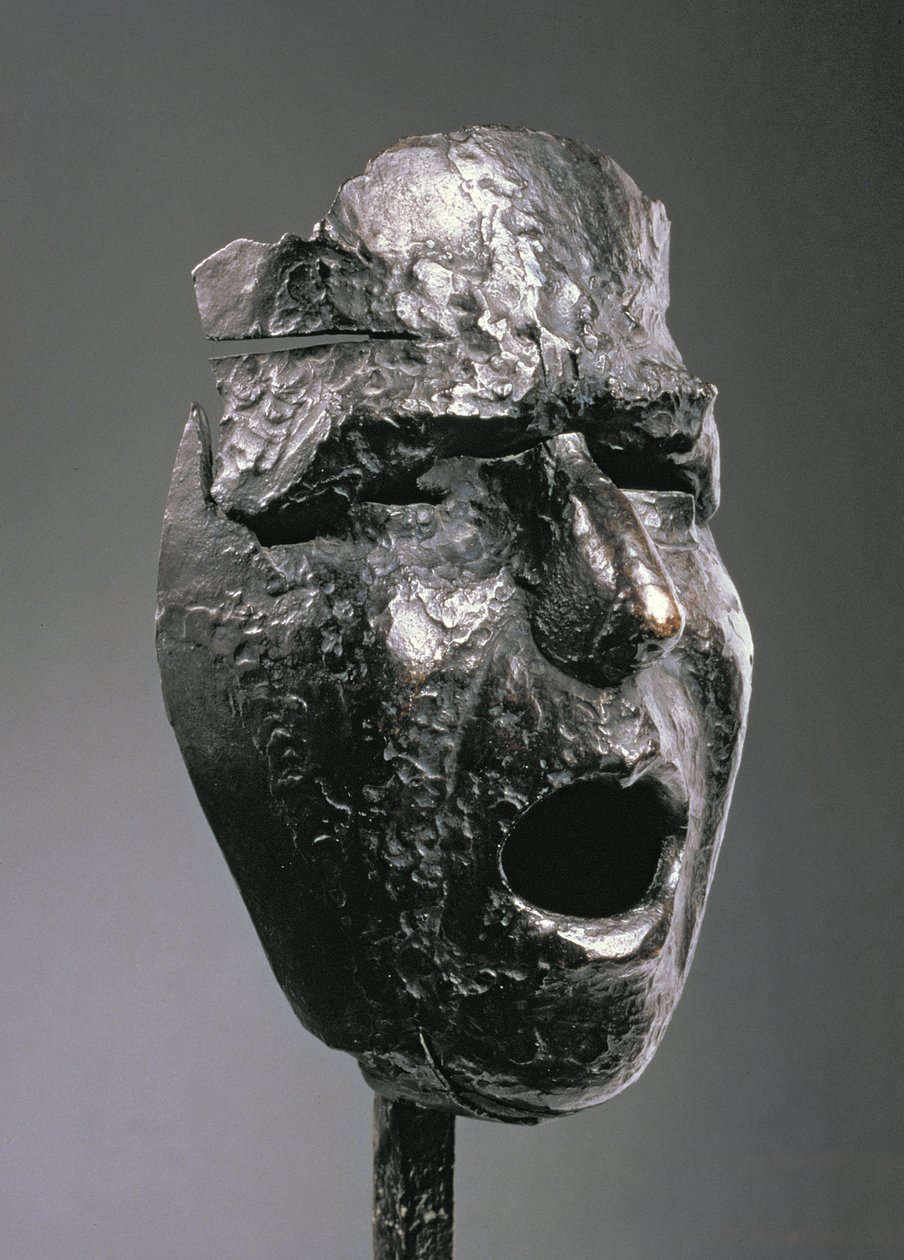 Maske: Der Schrei von Montserrat, ca. 1938-39 von Julio Gonzalez