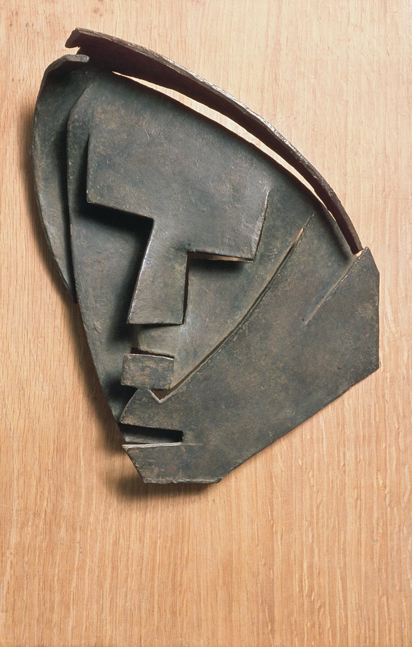 Maske des Umrisses von Little Montserrat von Julio Gonzalez