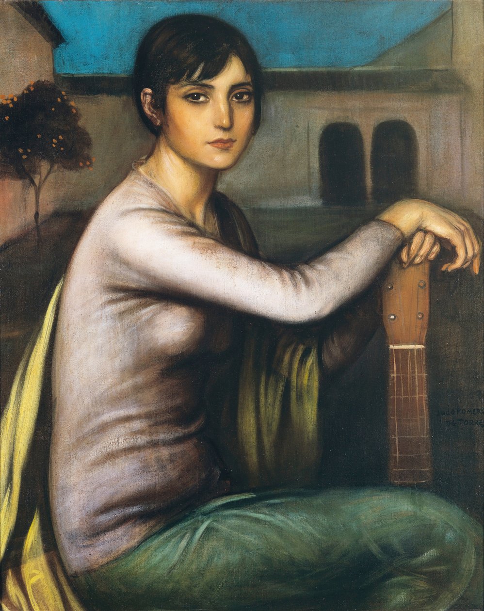 Andalusische Melancholie, ca. 1925-1928 von Julio Romero de Torres