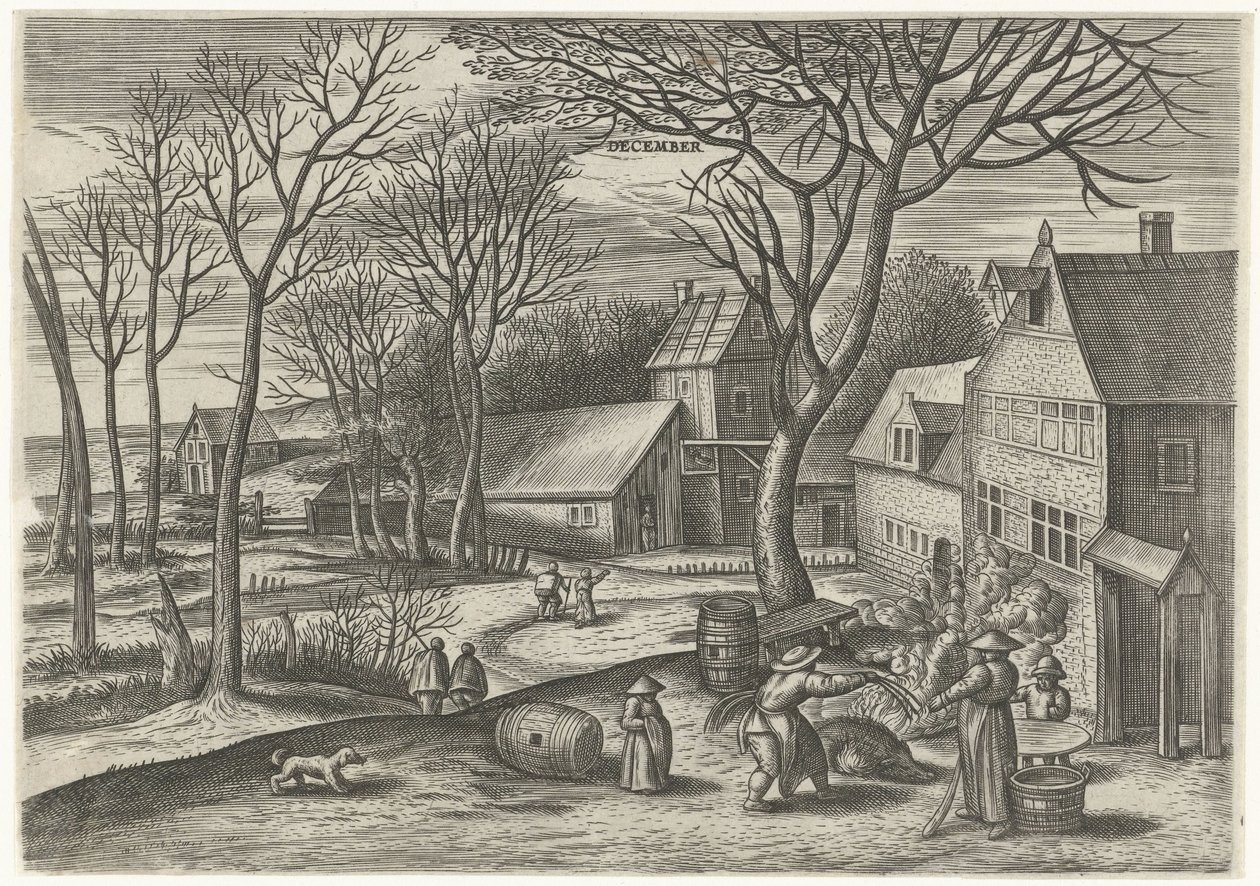 Dezember von Julius Goltzius