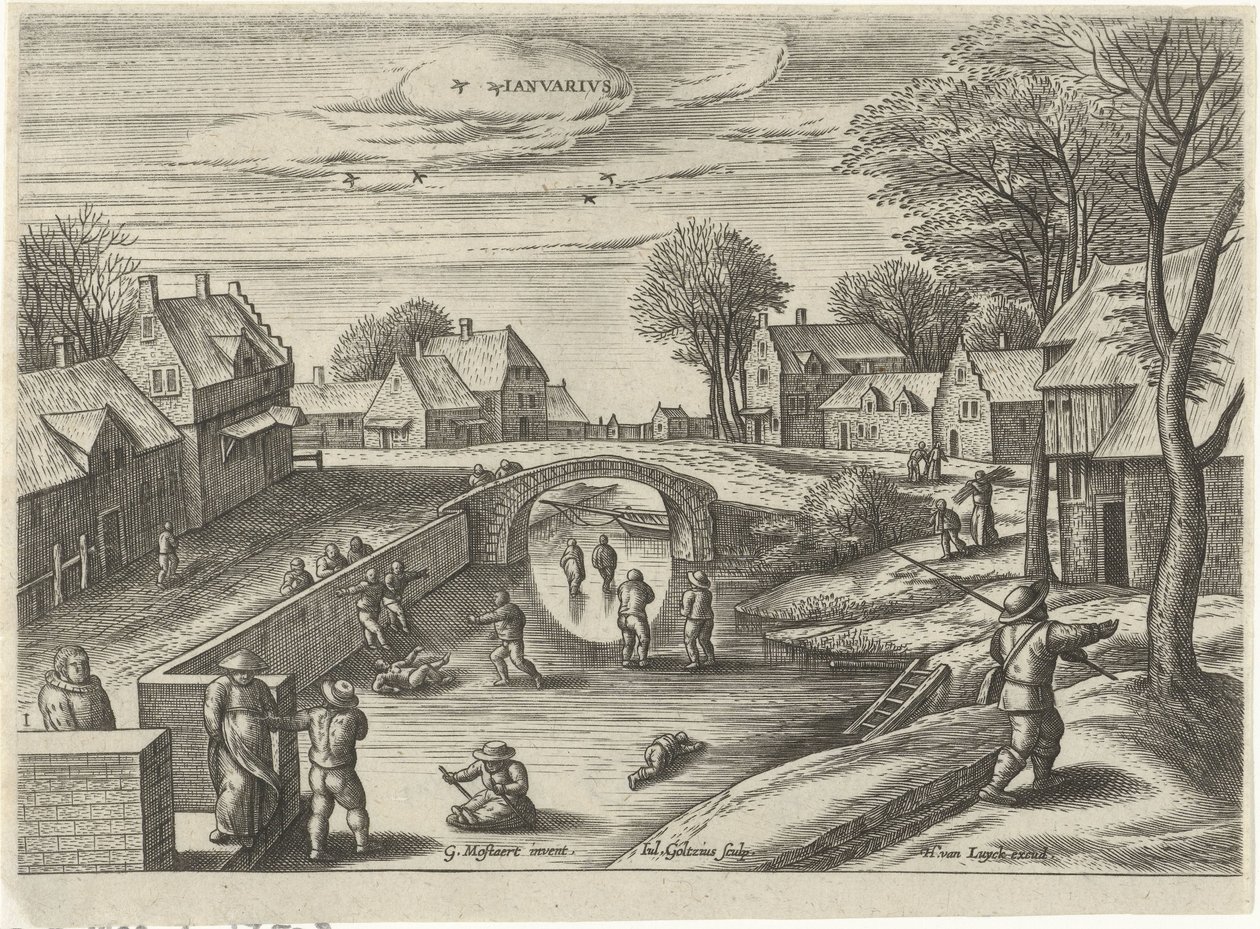 Januar von Julius Goltzius
