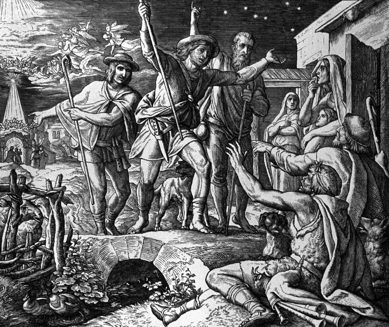 Anbetung der Hirten von Julius Schnorr von Carolsfeld