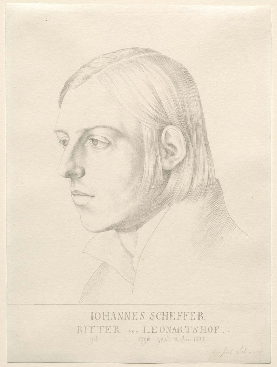 Johann Evangelist Scheffer von Leonhardshoff von Julius Schnorr von Carolsfeld
