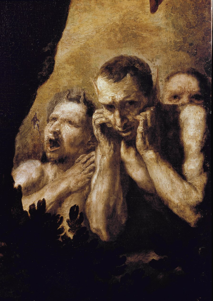 Apollo und Marsyas (Detail) von Jusepe de Ribera