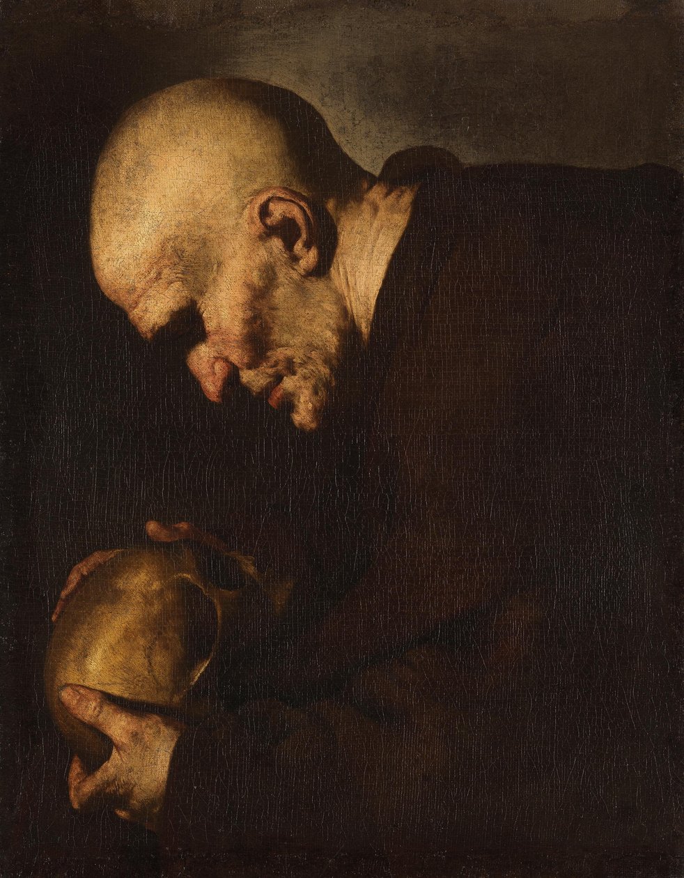 Hl. Petrus von Alcantara in Meditation von Jusepe de Ribera