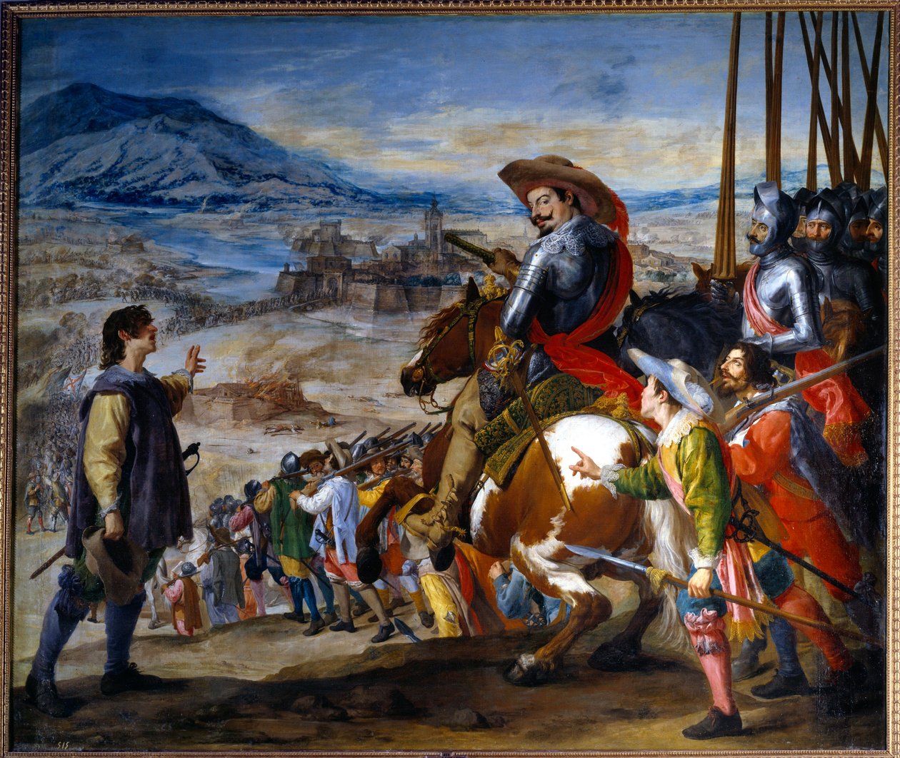 Dreißigjähriger Krieg: Die Eroberung von Brissac im Jahr 1638 durch Bernhard von Sachsen-Weimar von Jusepe or Jose (c.1605 1656) Leonardo