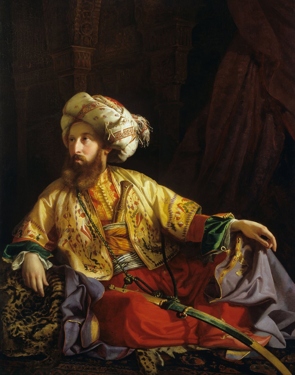 Emir von Libanon, 1843 von József Borsos