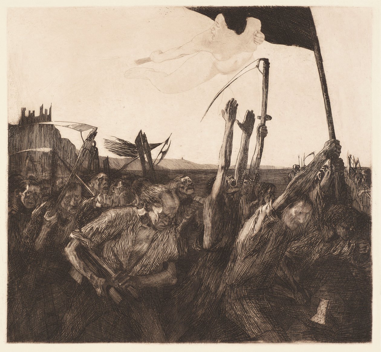 Aufruhr von Käthe Kollwitz