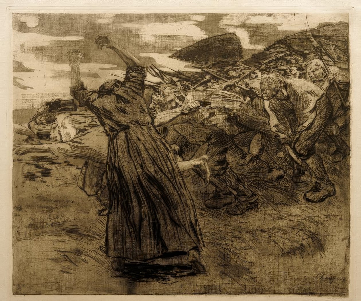 Käthe Kollwitz, Losbruch von Käthe Kollwitz