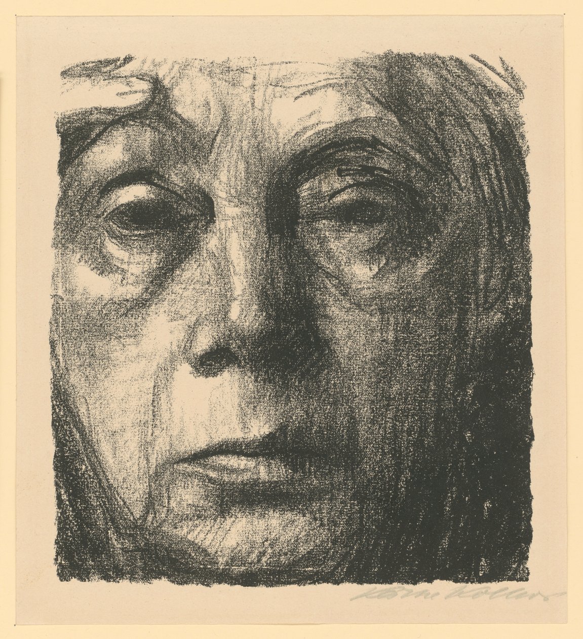 Selbstbildnis von Käthe Kollwitz