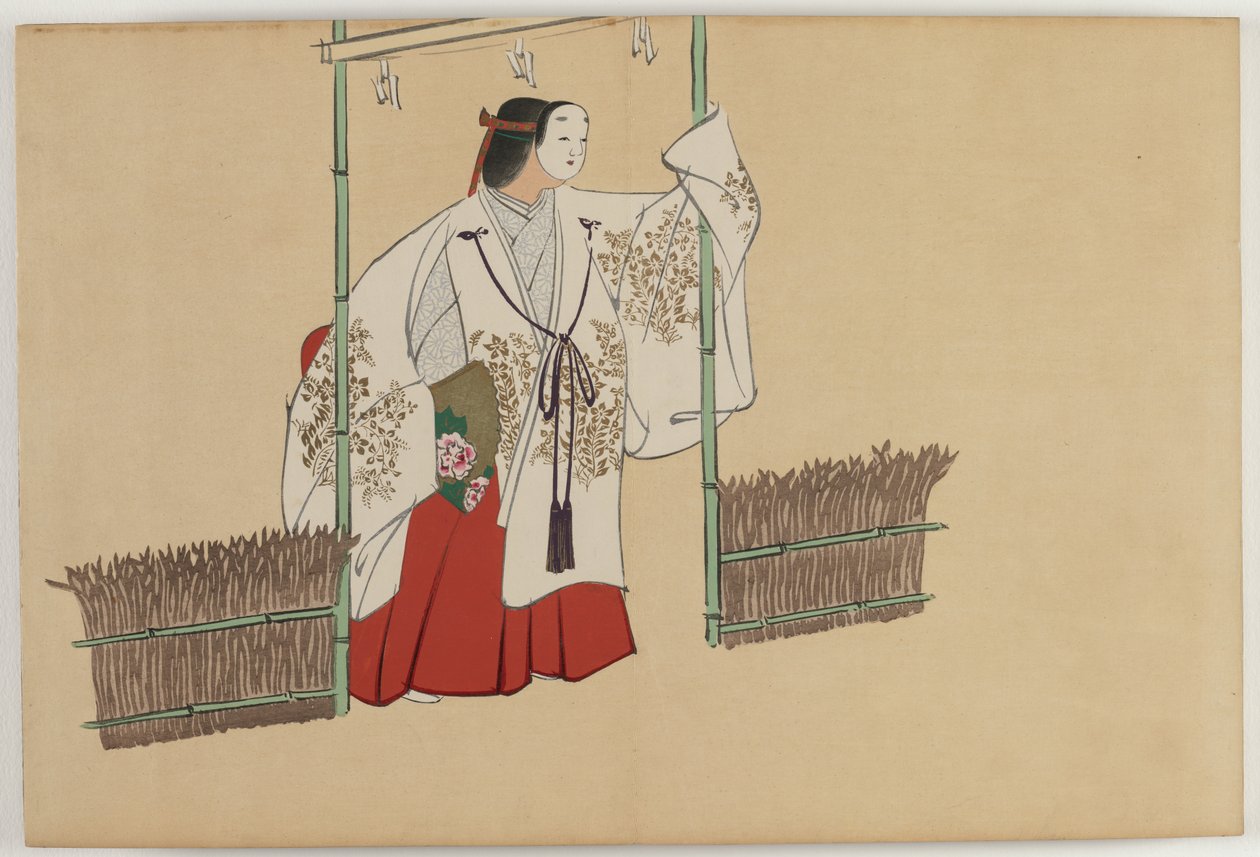 Blumen von hundert Welten (Momoyogusa): Nonomiya von Kamisaka Sekka