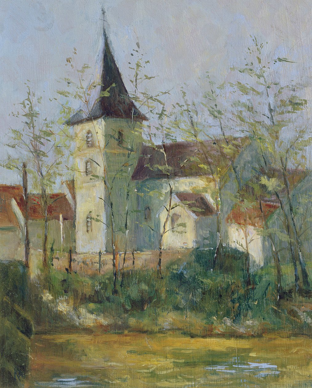Französische Kirche von Karen Armitage
