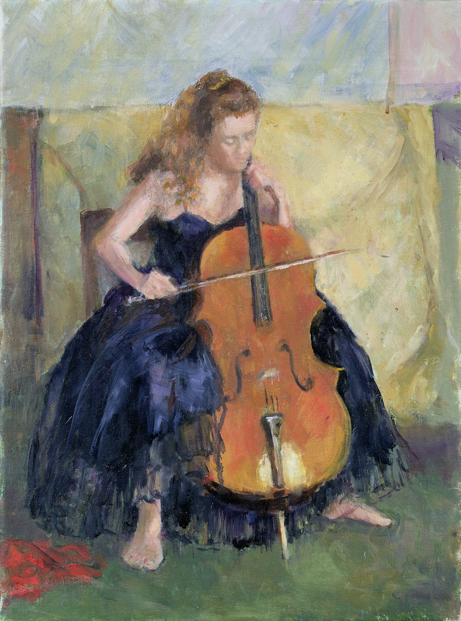 Der Cellospieler, 1995 von Karen Armitage