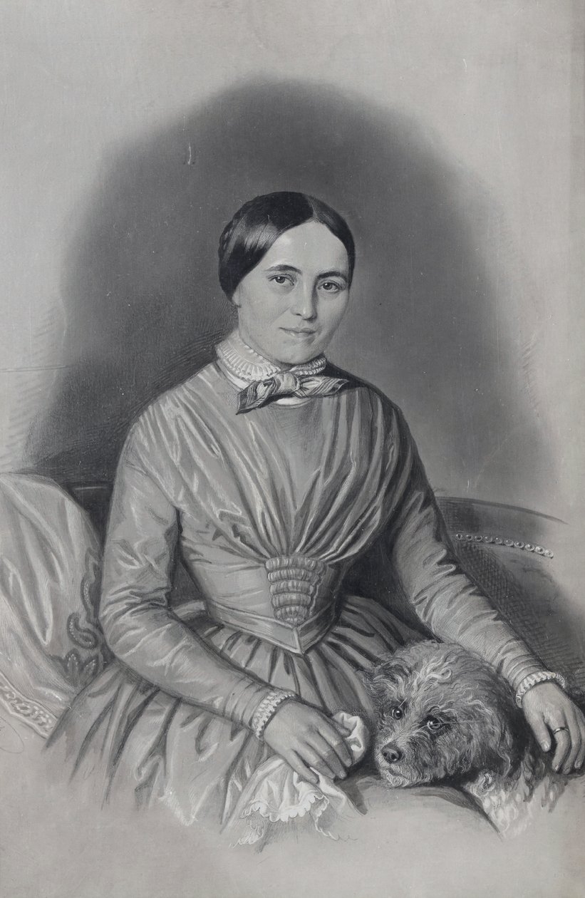 Porträt Johann Spyri (1827-1901), Schriftstellerin von Karl Friedrich Irminger