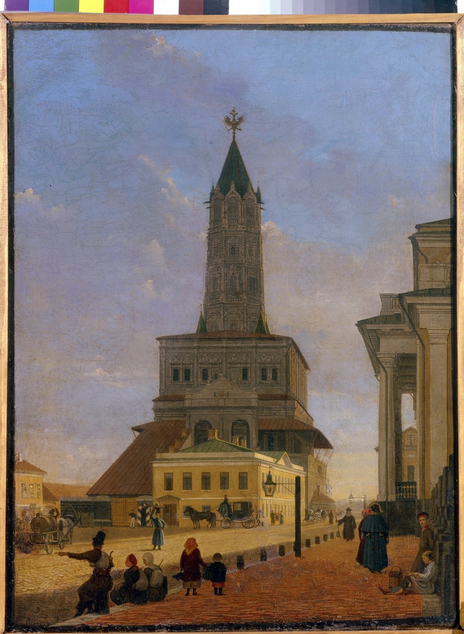 Der Sucharew-Turm in Moskau von Karl Fridrikh Petrovich Bodri