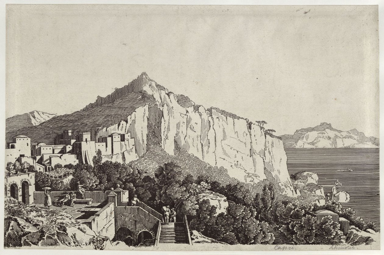 Capri von Karl Friedrich Schinkel