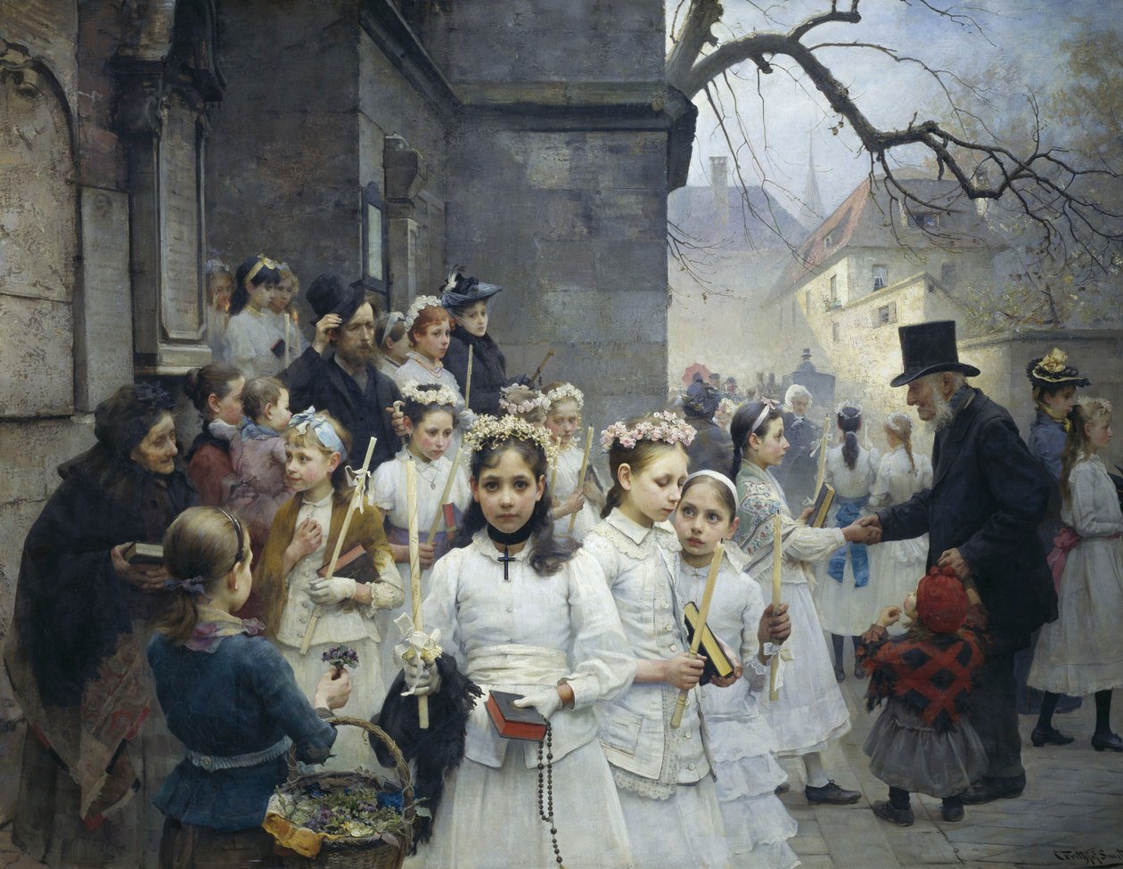 Nach der ersten Kommunion von Karl Frithjof Smith