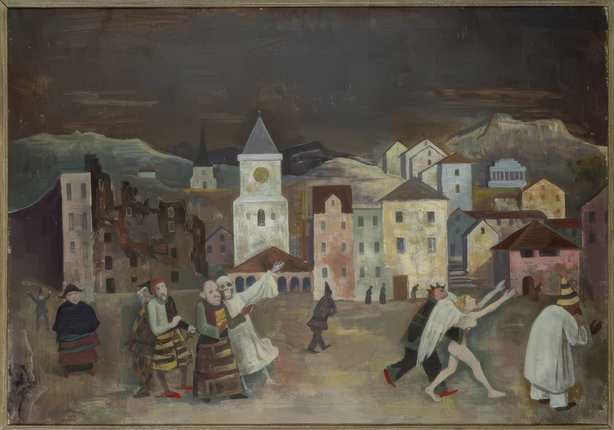 Karneval von Karl Hofer