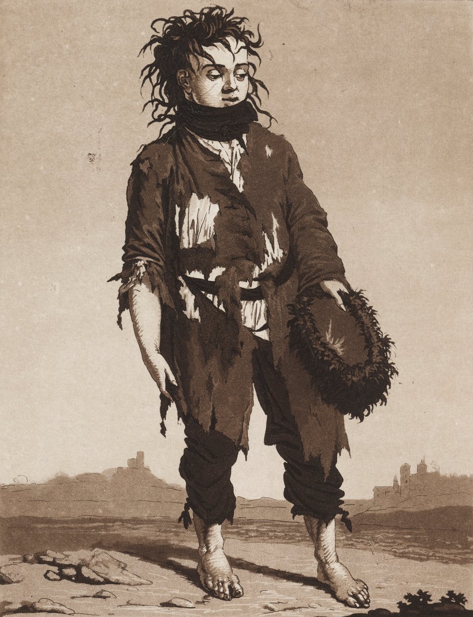 Die jungen Bettler von Karl Ludwig Bernhard Buchhorn