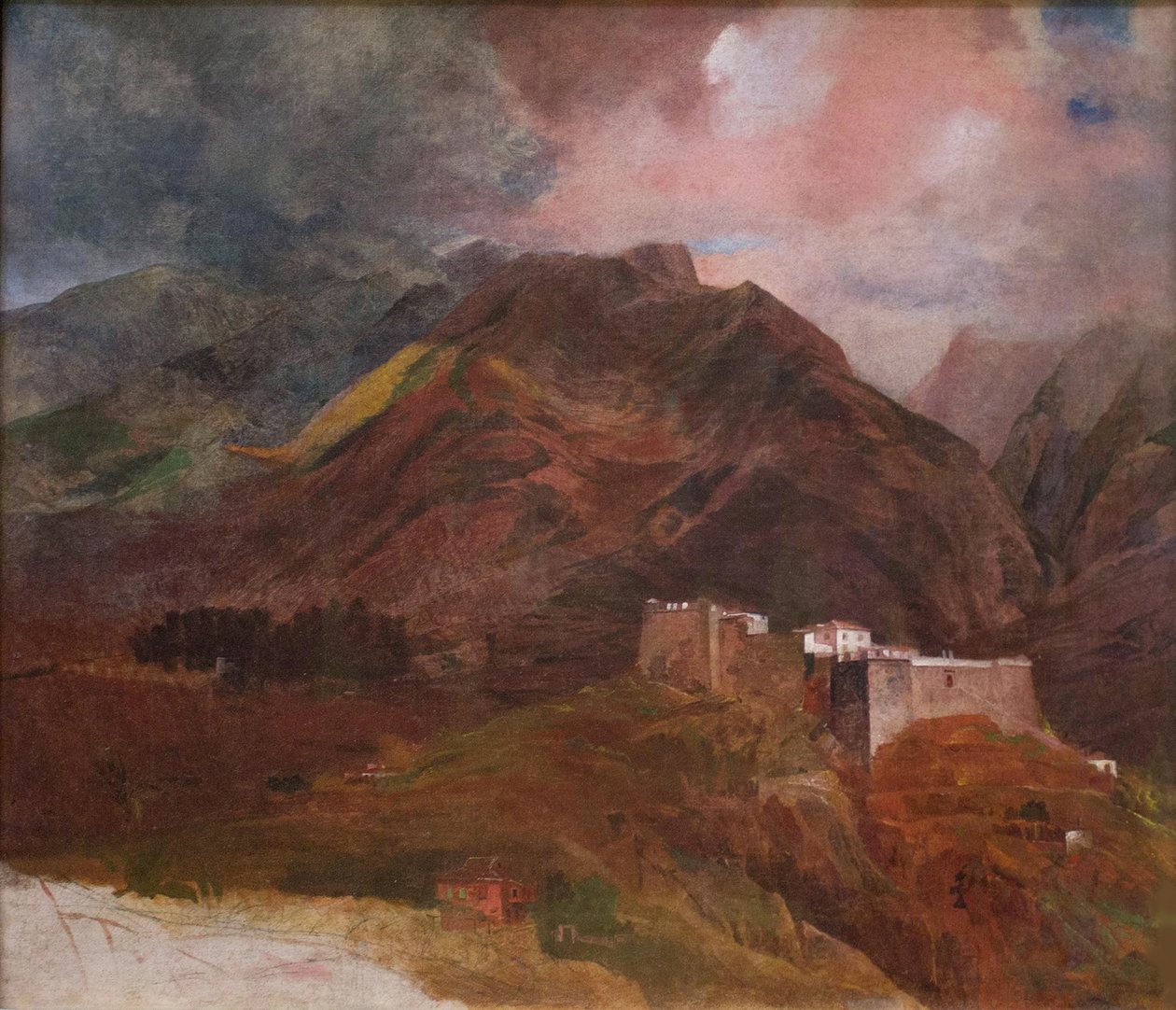 Das Peak-Fort auf der Insel Madeira, 1849-1850 von Karl Pavlovich Bryullov