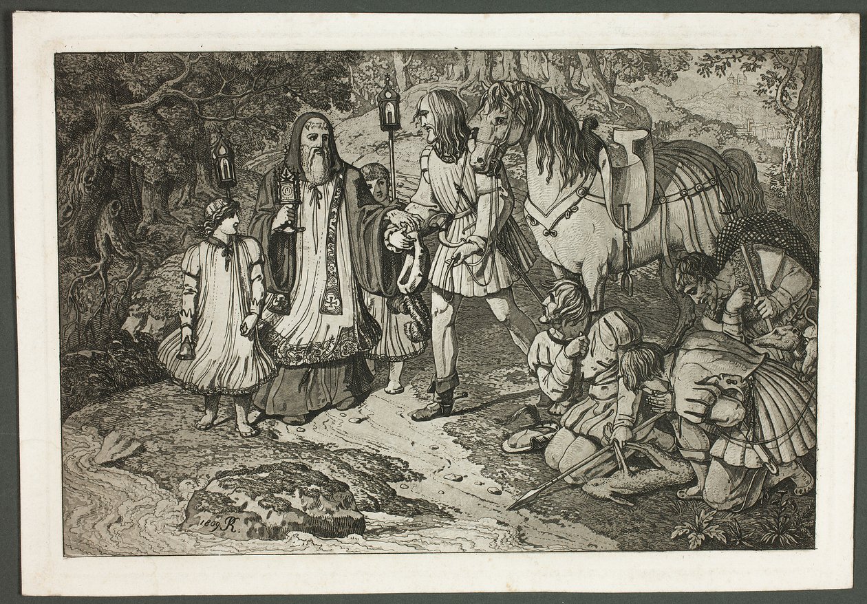Rudolf von Habsburg und der Priester von Karl Russ
