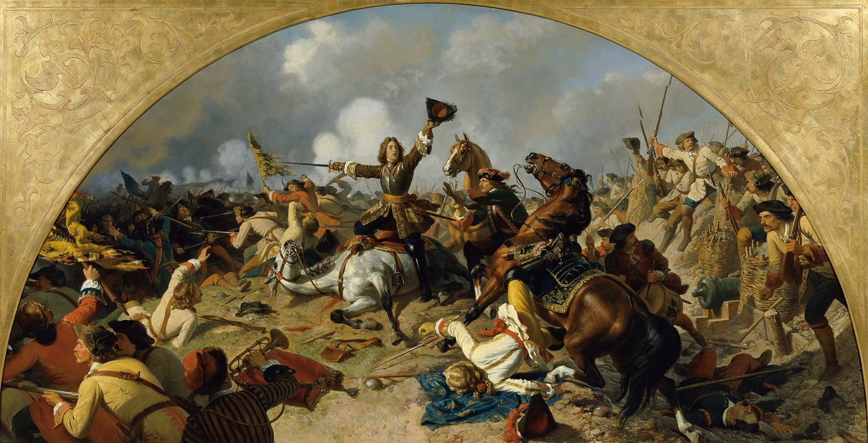 Die Schlacht bei Turin 1706 von Karl von Blaas