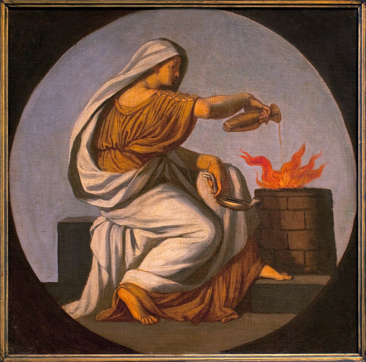 Allegorie des Feuers von Károly Lotz