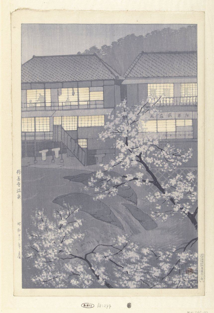 Die heißen Quellen von Shuzenji von Kasamatsu Shirô