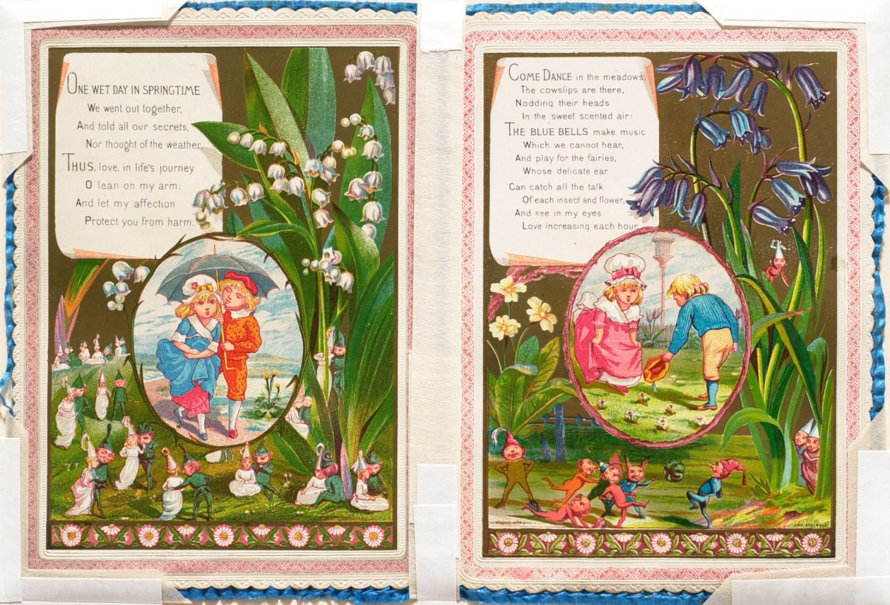 Komm, tanz auf den Wiesen von Kate Greenaway