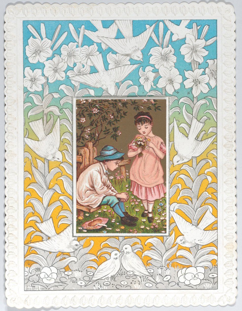 Valentine von Kate Greenaway