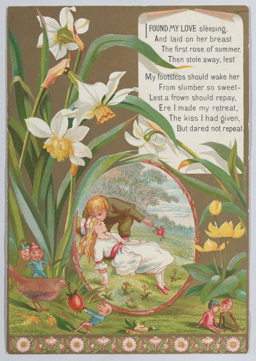 Valentine von Kate Greenaway